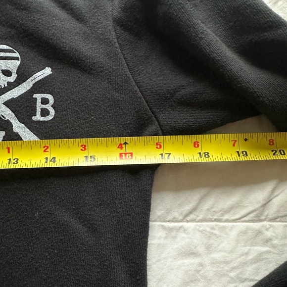 RWB Hooded Distressed Flag Sweatshirt - Picture 7 of 7